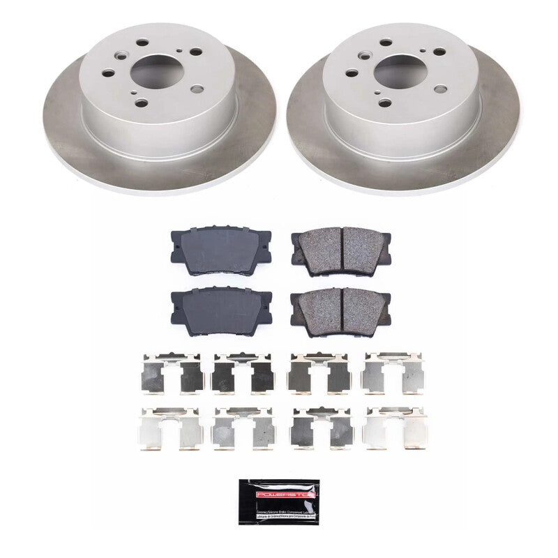 PowerStop Rotor Kit | 2012–2017 Toyota Camry (SC6520)