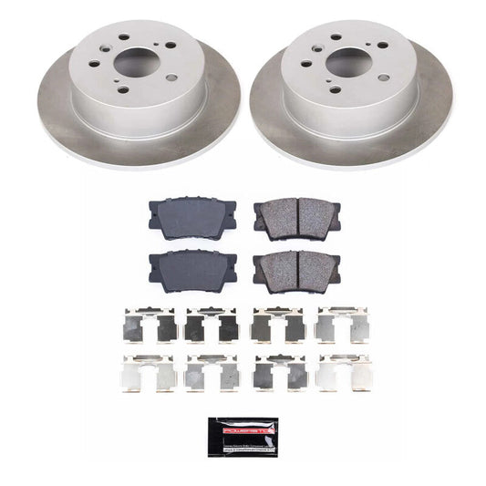 PowerStop Rotor Kit | 2012–2017 Toyota Camry (SC6520)