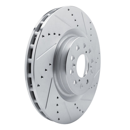R1 Acura Integra 16-26 Drilled Slotted Brake Rotor