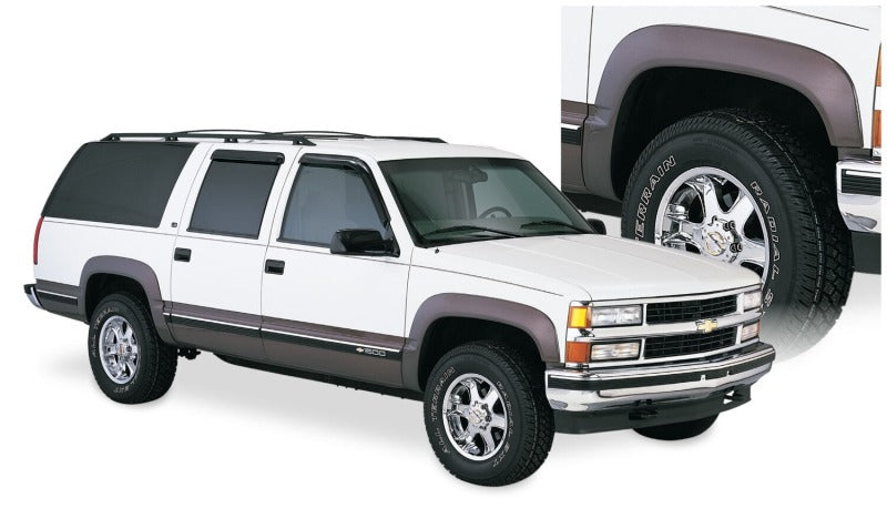 Husky Liners 2804904 OE Style Fender Flare 4-Piece Set - Black Smooth Finish