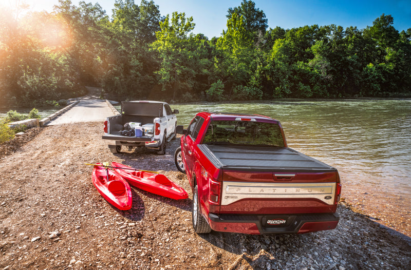 UnderCover FX31011 Flex Hard Folding Tonneau Cover for 2019-2025 Ram 1500 5.7 ft