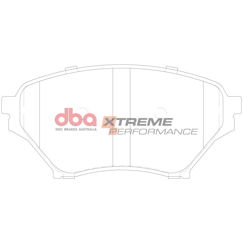 DBA XP650 Front Xtreme Performance Brake Pads | Mazda Miata (01-05) w/ Sport Suspension (DB1386XP)