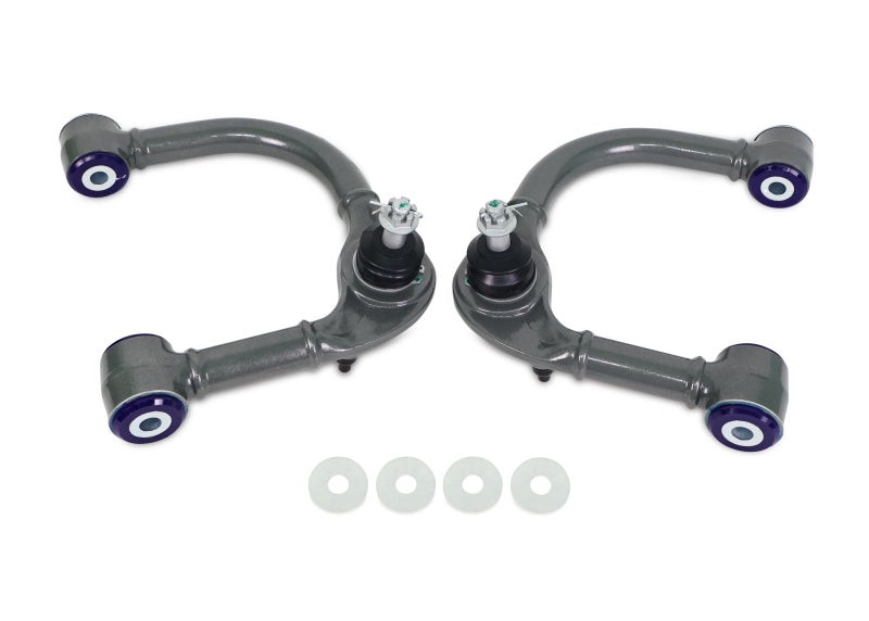 SuperPro TRC6480E Front Upper Control Arm Set for Lifted 21-23 Lexus GX460