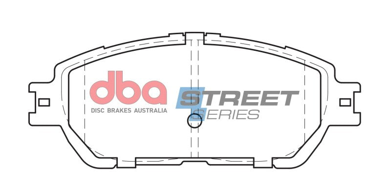 DBA Street Series Front Brake Pads | Lexus ES300 (02-03) (DB1490SS)