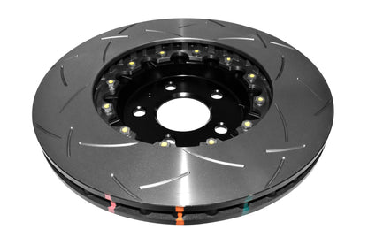DBA 5000 Series F D&S 2P Rotor w/ Black Hat | Mitsubishi Evo X (08-15) (DBA52224V2BLKS)