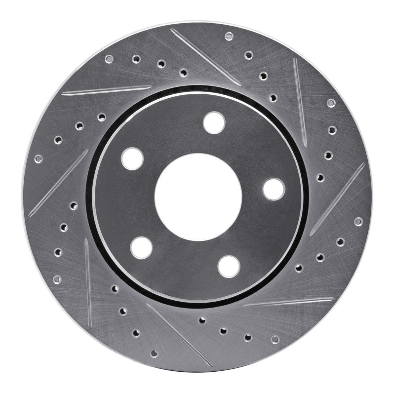 DFC D&S Silver Brake Rotor (FRONT): Jeep Wrangler (07-18)