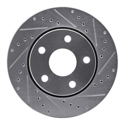 DFC D&S Silver Brake Rotor (FRONT): Jeep Wrangler (07-18)