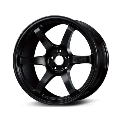 (set of 4) Gram Lights 57DR Semi Gloss Black | 19x8.5" +35mm | 5x114.3mm Wheel