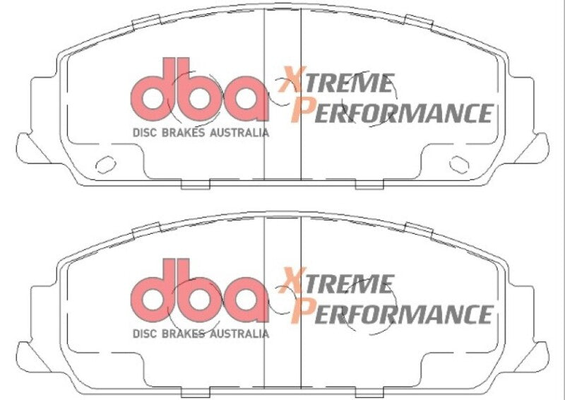 DBA Front Xtreme Performance Brake Pads | Pontiac G8 3.6 Base/6.0 (08-09) (DB1765XP)