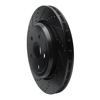 DFC D&S Black Brake Rotor (REAR LEFT): Dodge Durango (12-25)