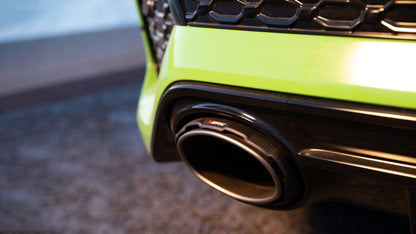 Akrapovic Evolution Line Cat Back (Titanium) w/Carbon Tips - Audi 2021+ 8Y S3 Sedan