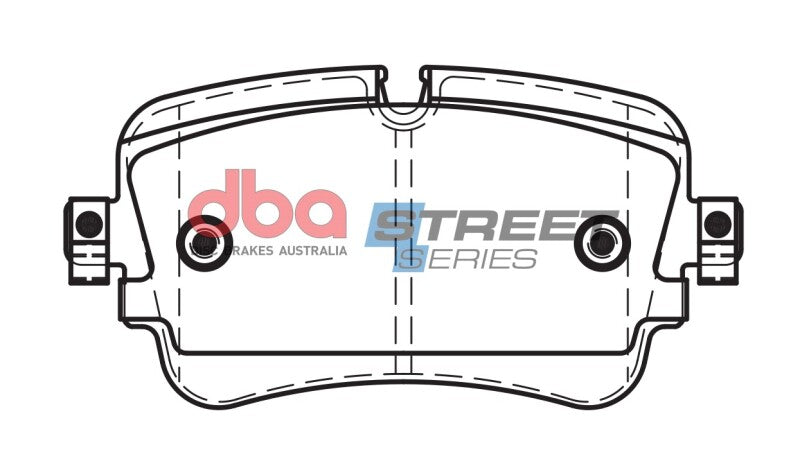 DBA Street Series 350mm Rear Brake Pads | Audi Q7 (16-21) (DB15031SS)
