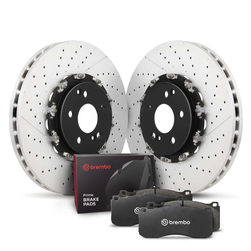 Brembo KT04373 Front Disc Brake Pad and Rotor Kit for 2012-2018 Mercedes-Benz