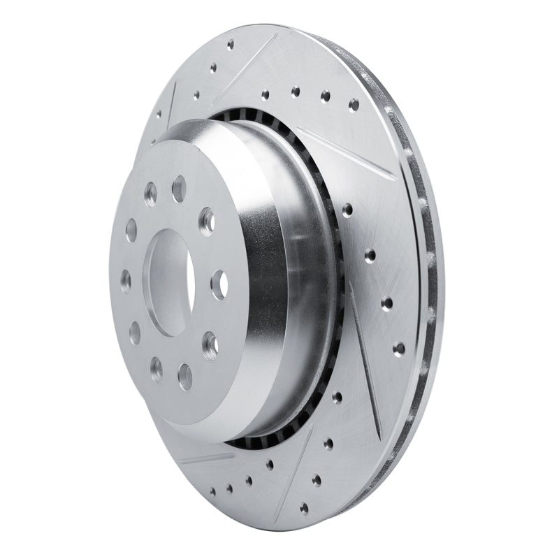 DFC Rear Left D&S Silver Brake Rotor (REAR): Jeep Wrangler (20-25)