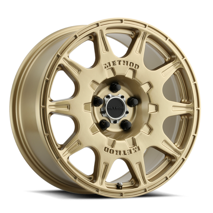 Method MR502 Rally Gold | 17x8" +38mm | 5x4.5mm Wheel