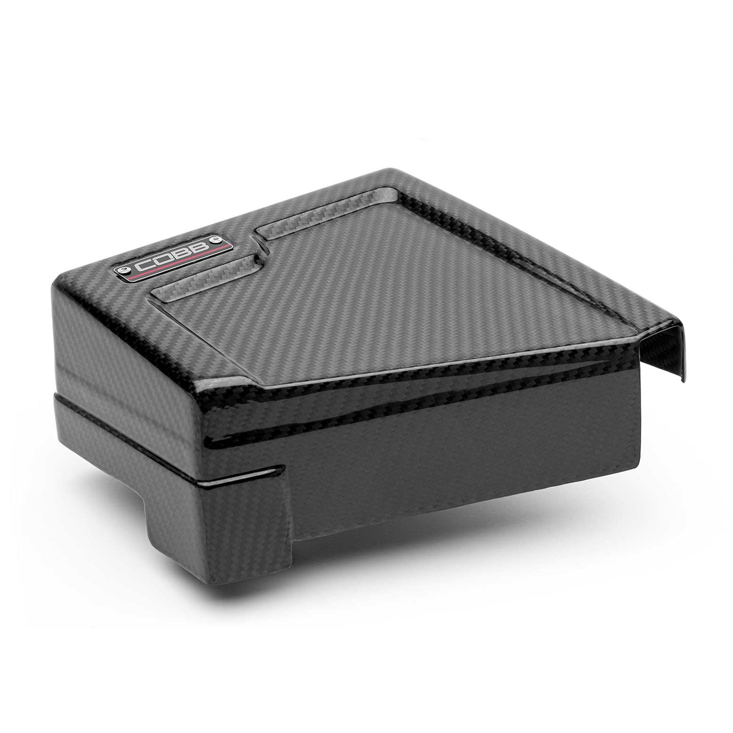 COBB Redline Gloss Carbon Fiber Fuse Box Cover Driver Side | Subaru WRX (22-25) (846665-Driver)