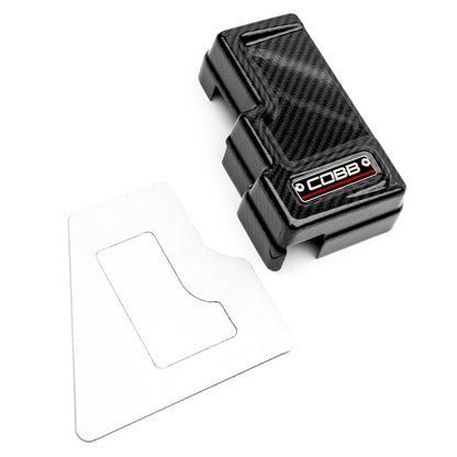 COBB Redline Gloss Carbon Fiber Fuse Box Cover Kit Driver & Passenger | Subaru WRX (22-25) (846665-KIT)