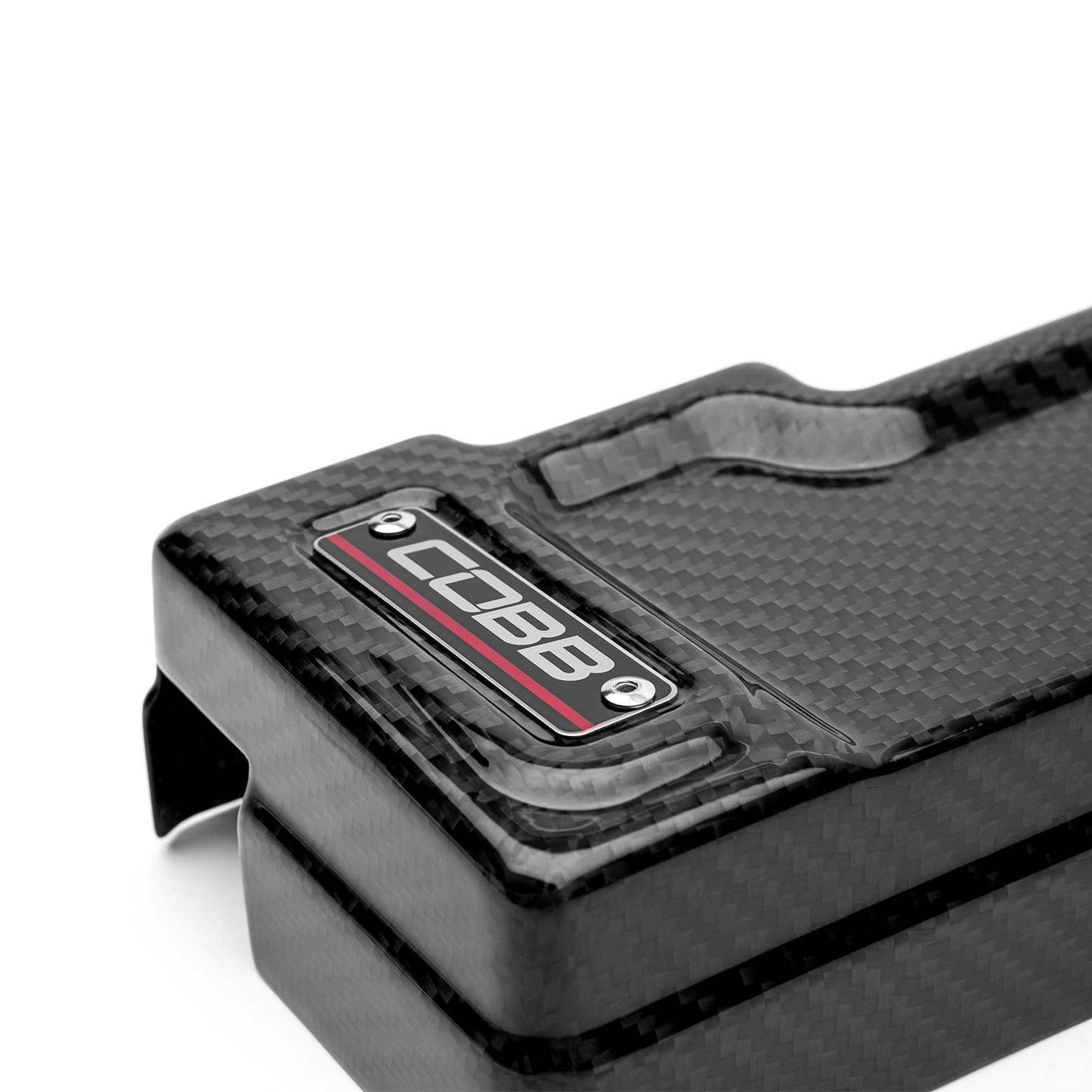 COBB Redline Gloss Carbon Fiber Fuse Box Cover Kit Driver & Passenger | Subaru WRX (22-25) (846665-KIT)