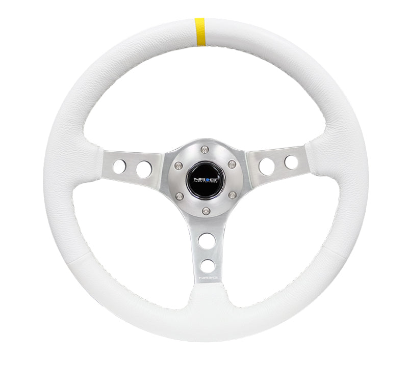 NRG RST-006 Sport Steering Wheels - 350mm x 3" Deep - Premium Leather