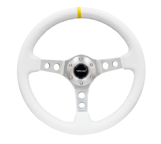 NRG RST-006 Sport Steering Wheels - 350mm x 3" Deep - Premium Leather