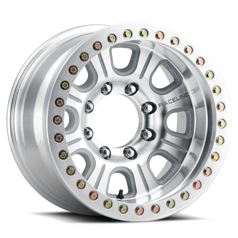 Raceline RT233 Monster Machined Beadlock | 17x9.5" -32mm | 5x114.3mm Wheel