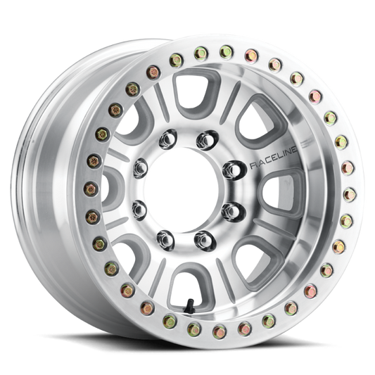 Raceline RT233 Monster Machined Beadlock | 17x9.5" -32mm | 6x139.7mm Wheel