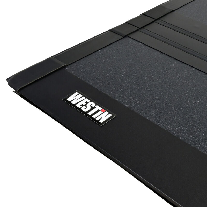 Westin 04-14 Ford F-150 2WD/4WD 6ft.7in. Bed Hard Tri-Fold Tonneau Cover - Black