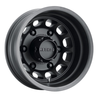 (set of 4) Method MR901 Van Dually Wheel Matte Black | 16x5.5" -138mm | 6x205mm Wheel