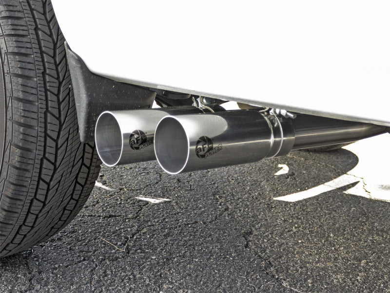 aFe Rebel Series 3in Middle Side Exit SS Exhaust | Chevrolet Silverado/GMC Sierra 1500 (09-16) (49-44062-P)