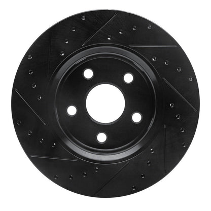 DFC D&S Brake Rotor (FRONT RIGHT): Dodge Durango 3.6L / 3.9L (11-22) - Black