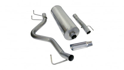 CORSA Sport / 3.0 in Cat-Back SSE 4.0 in Single Tip | 2006-07 RAM 1500 4.7L, 5.7L (24404)