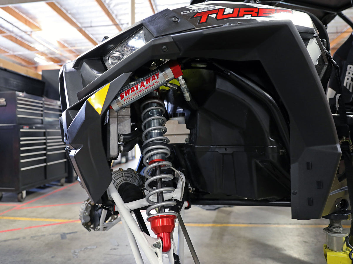 aFe Sway-A-Way 2.5in Front Coilover w/ Remote Res | Polaris RZR 925/1000 (14-16) (851-5600-01-CA)