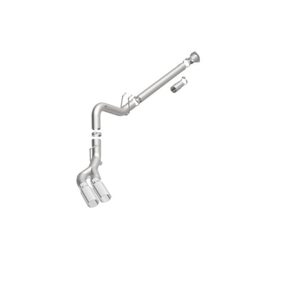 MagnaFlow 08-17 Ford F-250/350/450 4.6/6.7L DPF-Back SS 4in Dual Rear Exit | Ford Super Duty (17873)