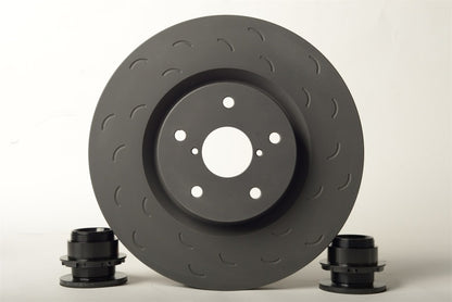 Hawk Talon 10-18 Front Slotted-Only Brake Rotor Set | Toyota 4Runner / Lexus GX460 (HTS5045)