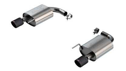 Borla 2.5in ATAK Axle-Back Exhaust | Ford Mustang GT 24 (24) (11984CFBA)