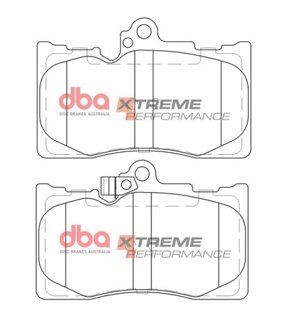 DBA XP Performance Front Brake Pads | Lexus IS350 (13-17) (DB2255XP)