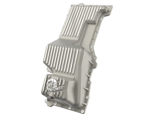aFe 46-71440A GM Engine Oil Pan Raw Machined Fins For GM Trucks 20-25