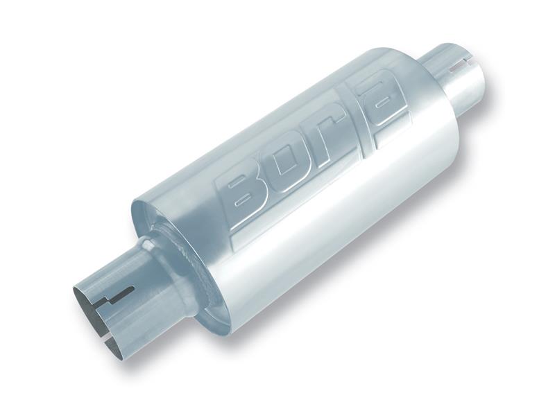 Borla S-Type Muffler | Universal 2.5in Inlet/Outlet 5in Round (400497)