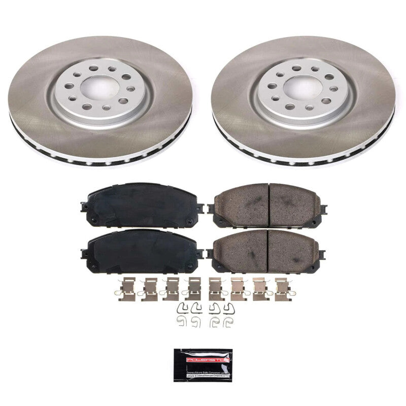 PowerStop Rotor Kit | 2014–2015 Jeep Cherokee (SC6540)