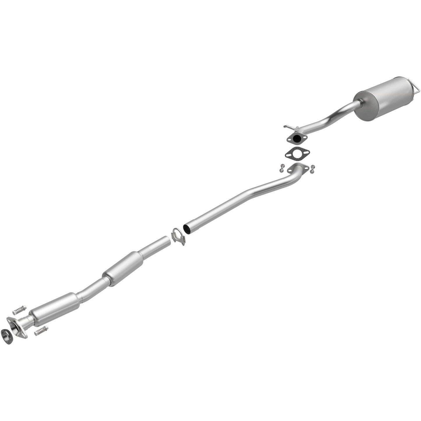 BRExhaust 2000-2004 Subaru Direct-Fit Replacement Exhaust System