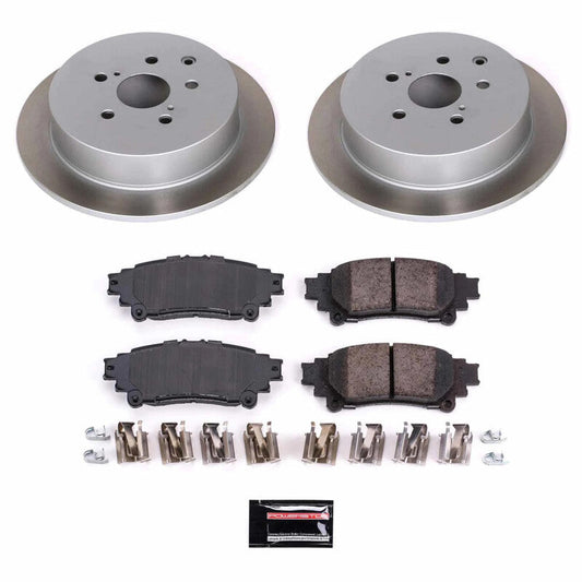 PowerStop Rotor Kit | 2011–2020 Toyota Sienna (SC5864)