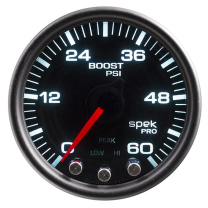 Autometer Spek-Pro 2 & 1/16" Boost Gauge 60PSI