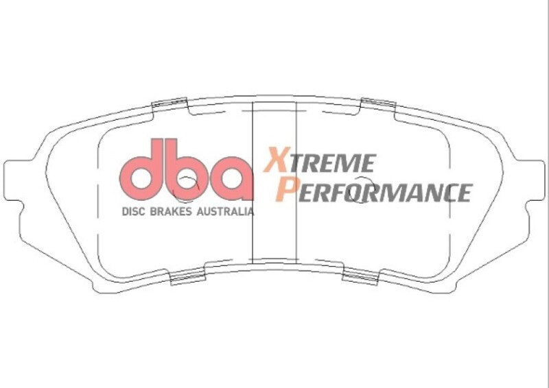DBA Rear Xtreme Performance Brake Pads | Toyota Land Cruiser XP650 (00-07) (DB1383XP)