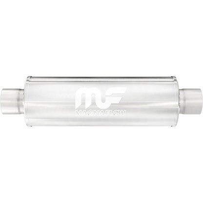 MagnaFlow 6in. Round Straight-Through Performance Exhaust Muffler 12640