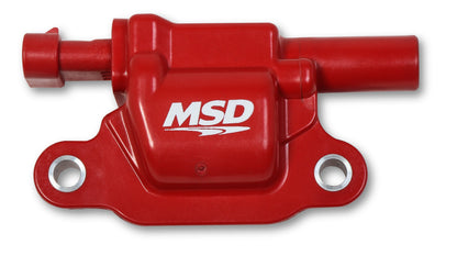 MSD 82668 Ignition Coil Blaster Series, Square, Red, 8-pack
