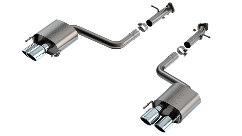 Borla S-Type Lexus RC F Axle-Back Exhaust | Lexus RC F/IS 500 (15-24) (11981)