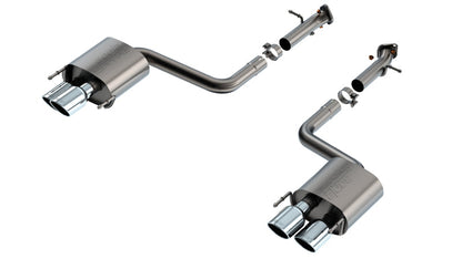 Borla S-Type Lexus RC F Axle-Back Exhaust | Lexus RC F/IS 500 (15-24) (11981)