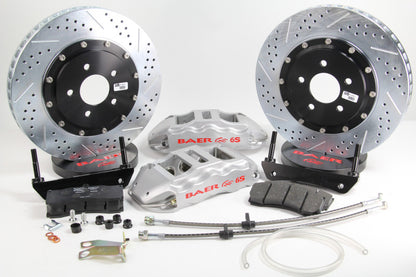 Baer Brakes 05-11 Chrysler 300 15in Extreme+ Front Brake Kit-Silver-
