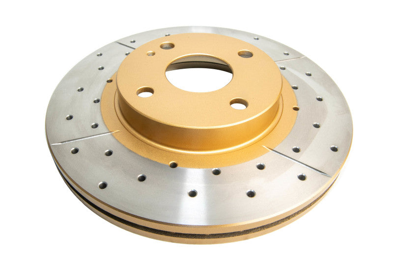DBA 1.8L Front Drilled & Slotted Street Series Rotor | Mazda Protege (98) (DBA533X)