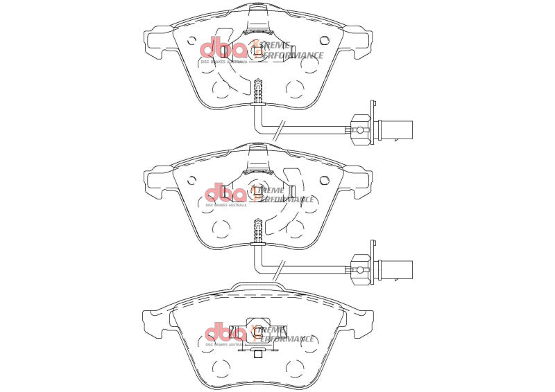 DBA XP Performance Front Brake Pads | Audi TTS Quattro (09-15) (DB2210XP)